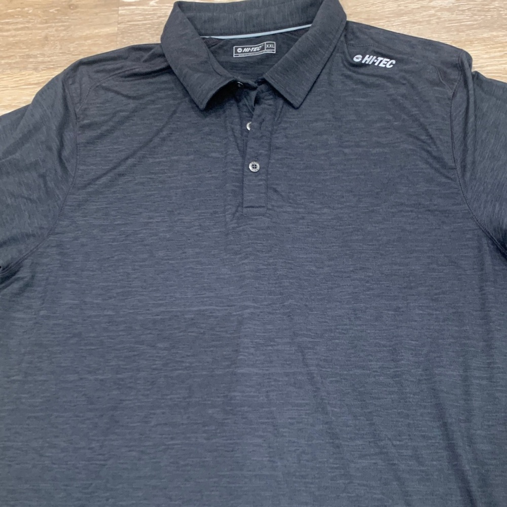 Hi-Tec Men's Charcoal Polo Shirt
